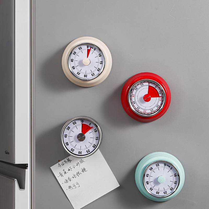 学生定时器儿童闹钟提醒器机械厨房计时器烘焙学习时间管理秒表倒