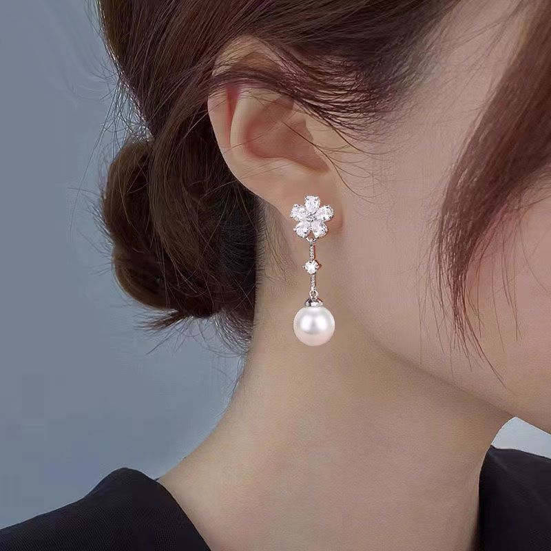 925银耳饰 专柜正品耳环女2025年新款火爆款气质耳坠百搭时尚耳饰