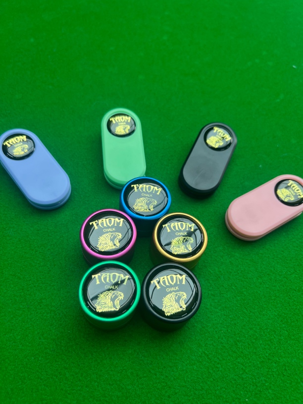 塔悟姆蓝色绿色粉色黑色金属盒巧克夹巧克粉金属盒v10粉盒