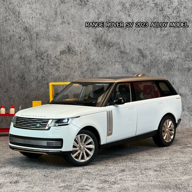 奇艺1:18正版授权路虎揽胜越野车仿真合金汽车模型合金玩具车