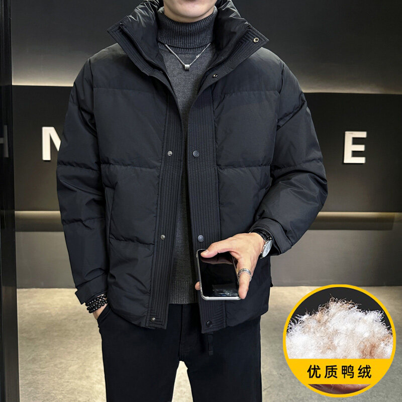 TUCANO/啄木鳥2024男士冬季新款立领休闲羽绒服百搭加厚外套