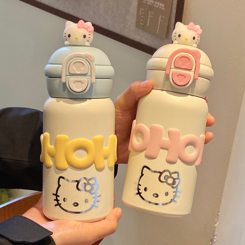 ins可爱便携新款保温杯女生高颜值创意防摔少女心韩版潮流时尚