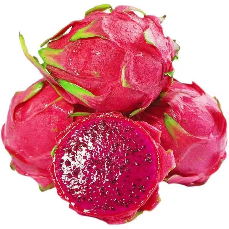 金都一号红心火龙果净重4.5-5斤新鲜水果皮薄多汁肉厚美味口感