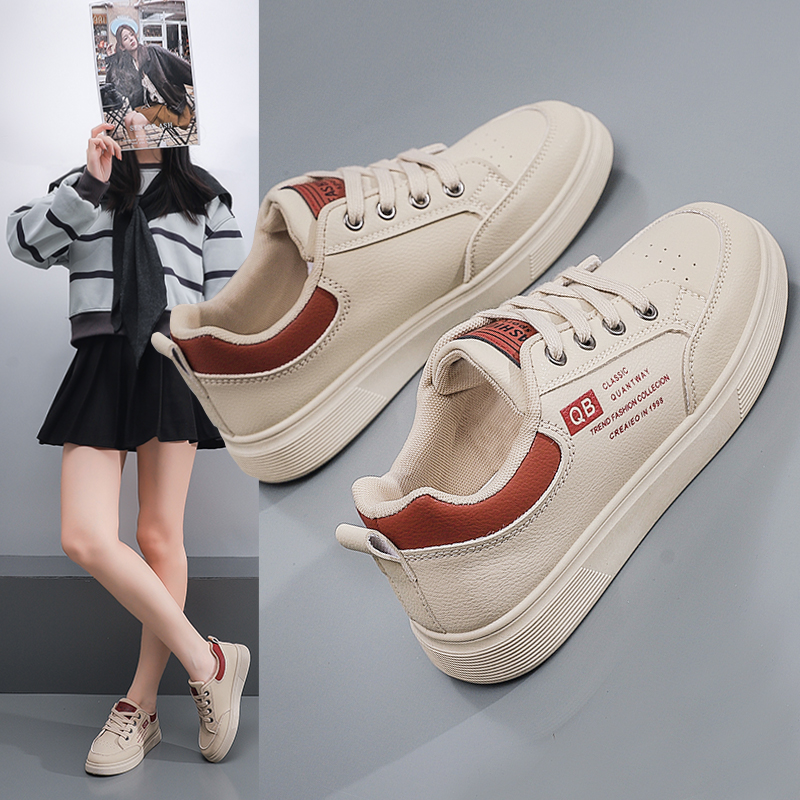 网面小白鞋女2025春秋新款平底休闲运动学生爆款百搭透气软底板鞋