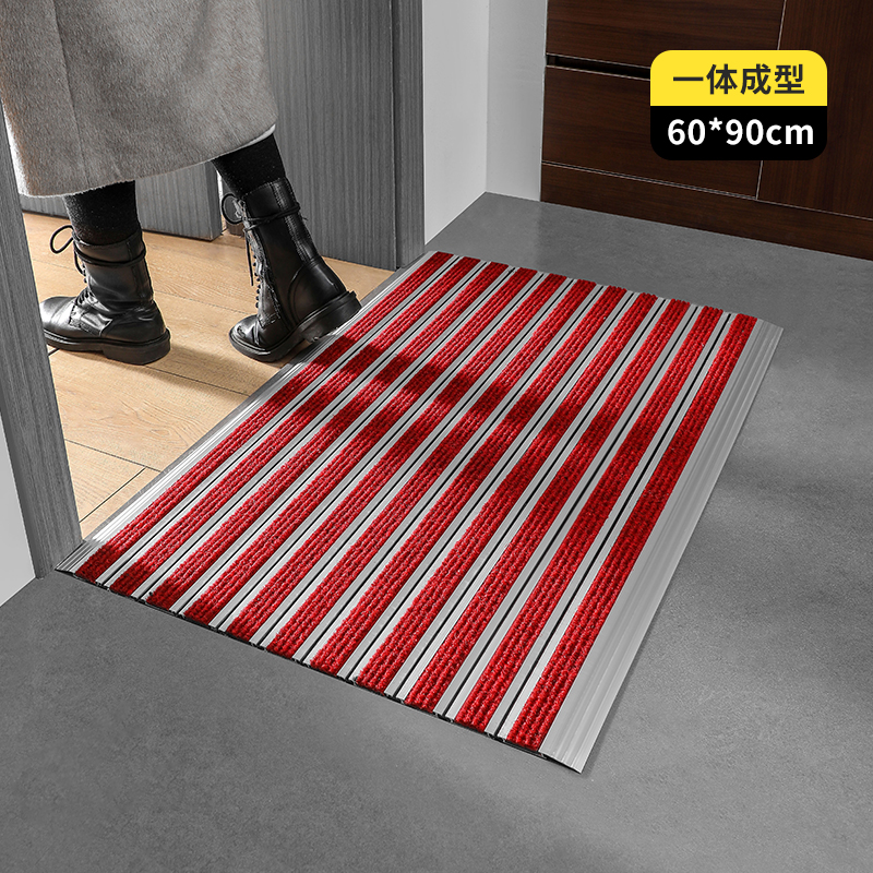 BITOR/必拓进门入口铝合金平铺式可卷地毯大门口地垫除尘脚垫耐脏