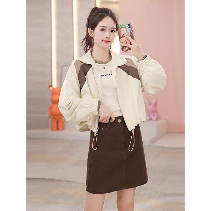 小个子显高显瘦气质外套2025春秋新款洋气减龄流行时尚女装夹克衫