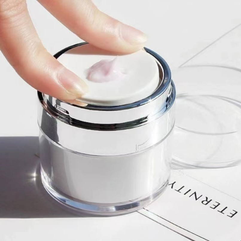 真空按压面霜瓶便携分装瓶旅行按压式高档压取瓶