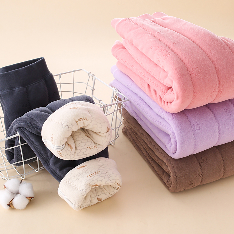 【自发热校服神器】25冬季儿童加厚温变三层保暖中大童男童女童棉裤
