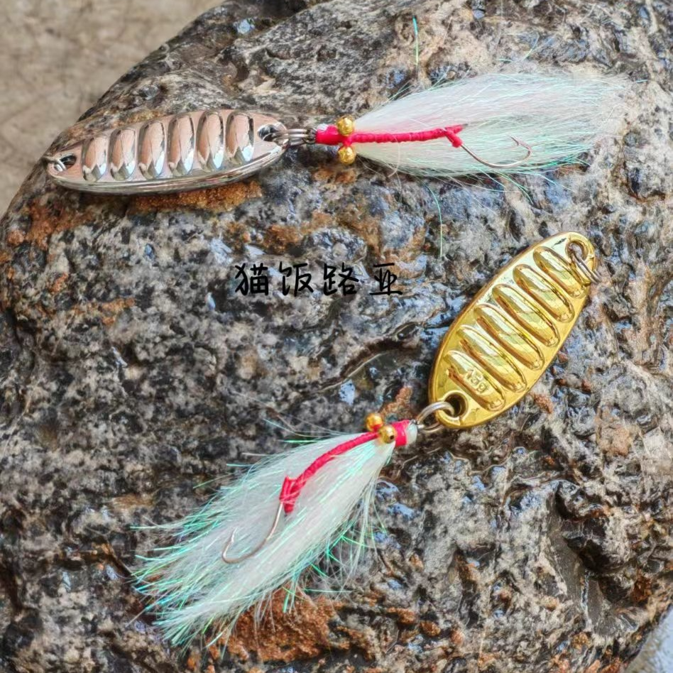 双钩平振疯狂查理路亚饵 亮查钓组大水面 深水青稍翘嘴路亚饵