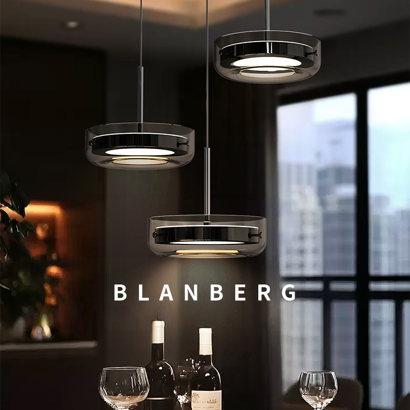 意式吊灯极简轻奢高级感餐桌吧台灯新款设计师多头创意造型餐厅灯