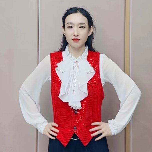 欢舞阁舞蹈服跳舞专用衣服女款马甲跳舞服装新款网红MJ0308