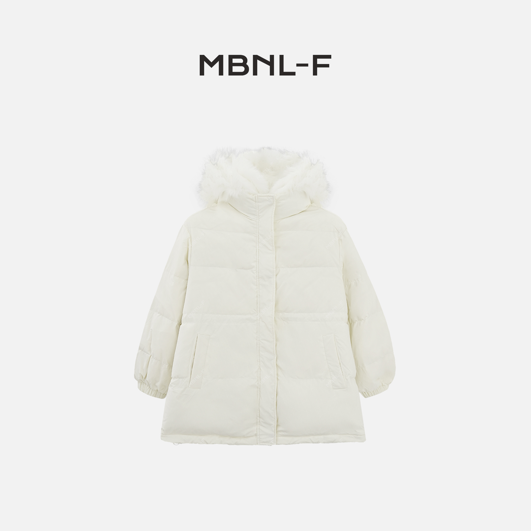 MBNL-F“薰衣草” 2024F/W新品 狐狸毛领连帽羽绒服 秦磊XM-YR6741