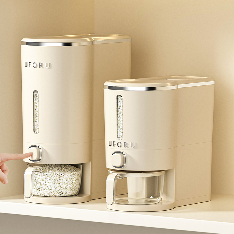 优勤米桶家用防虫防潮密封食品级装米箱面桶米面储存容器按压米缸