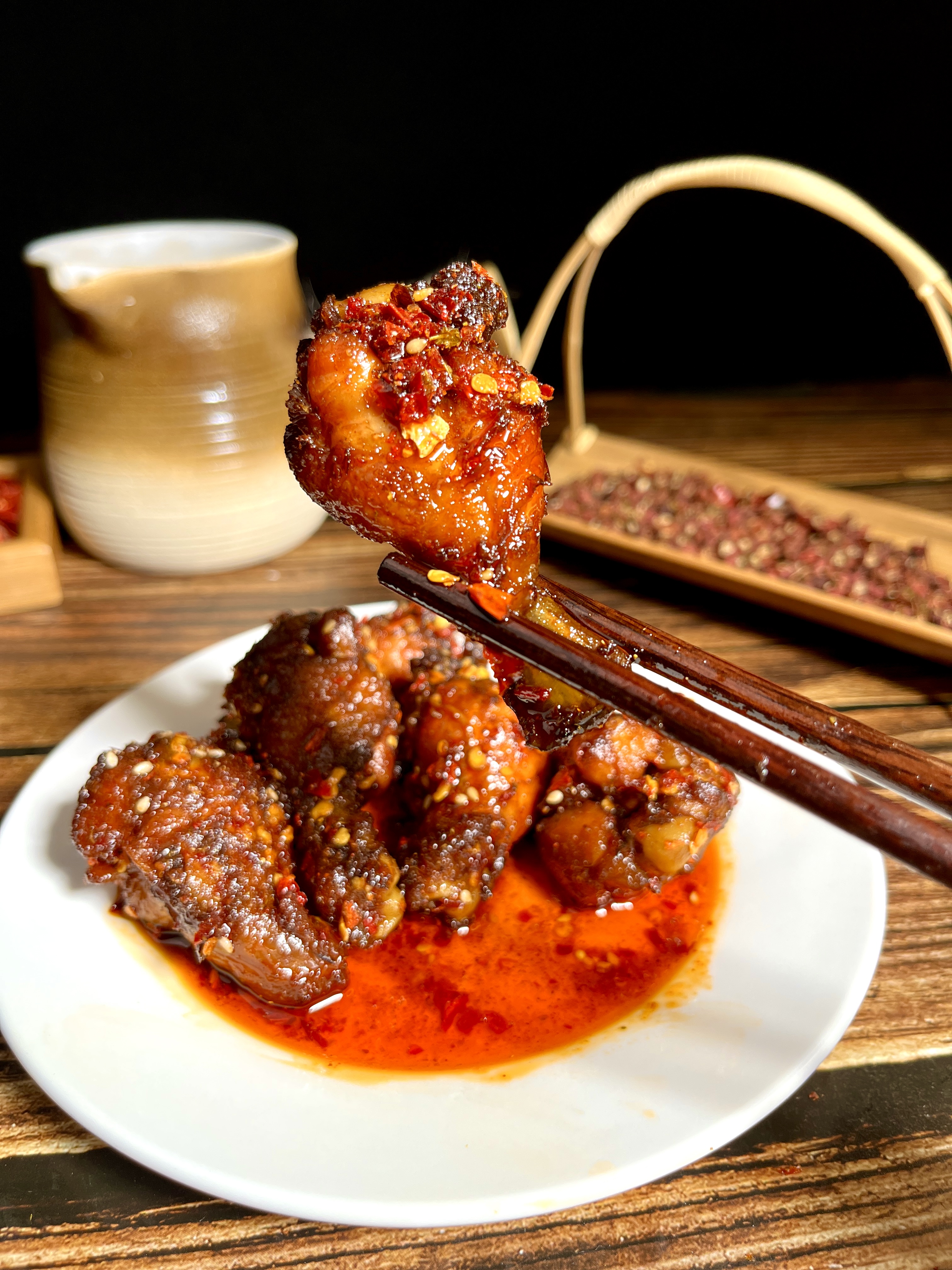 手工现做【香辣小鸡腿】追剧湖南特产零食麻辣解馋美食开袋即食