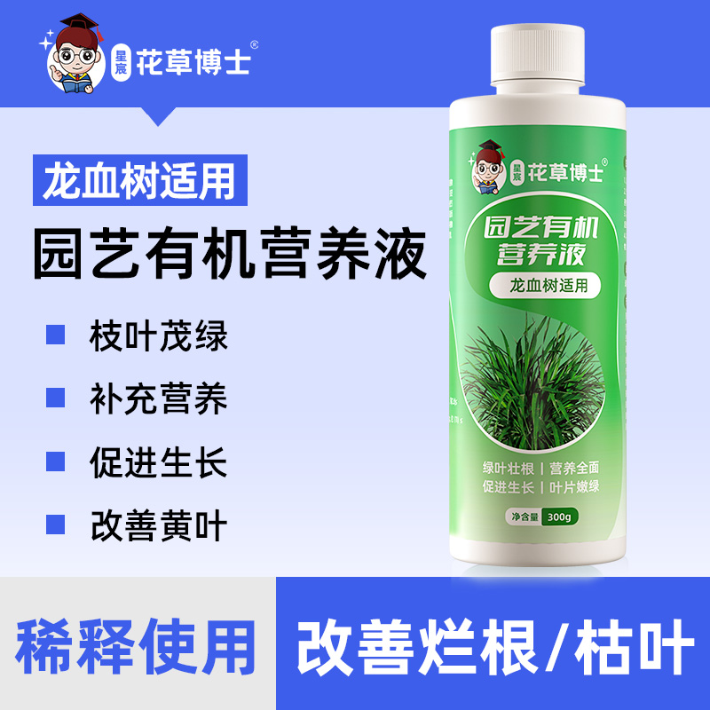 龙血树适用营养液绿植花卉园艺肥料补充微量元素生长