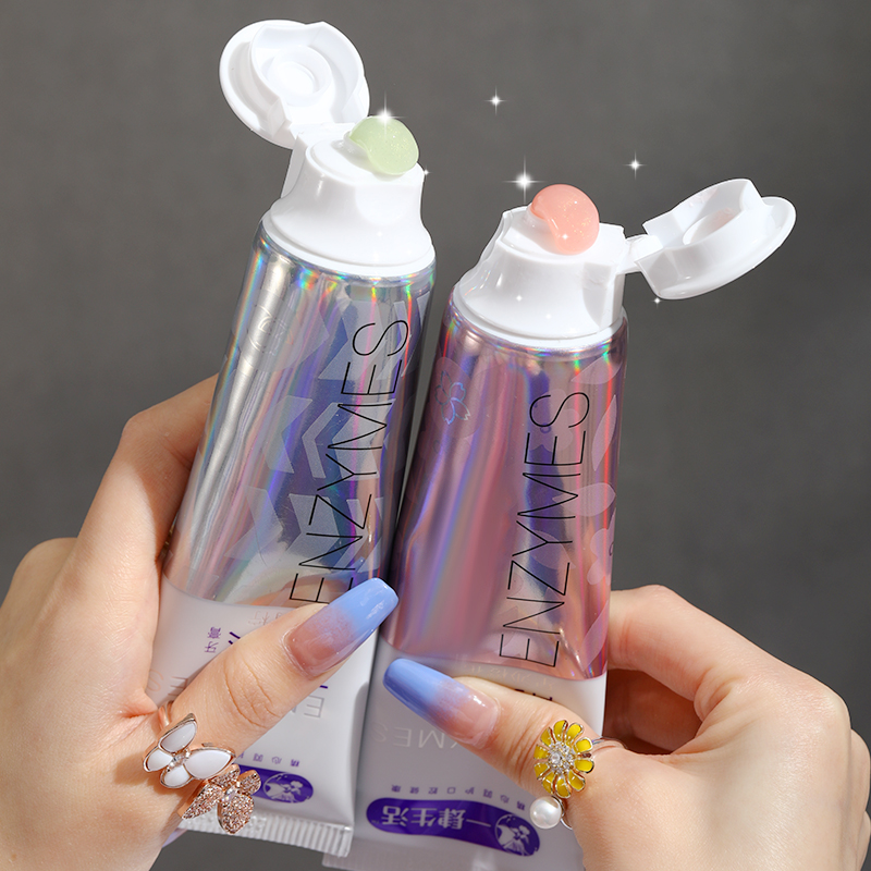 【玉希粉丝福利】一肆生活酵素牙膏樱花清新口气高去黄牙到手3支