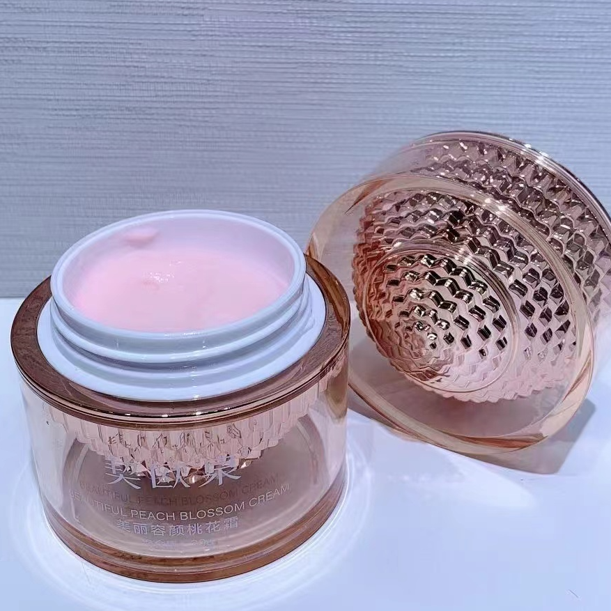 舒缓润泽滋润爆水霜桃花霜护理净透紧致水润面霜桃花面霜强烈推荐