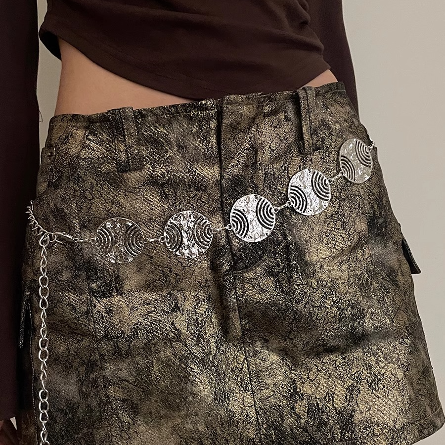 金属复古腰链女配饰韩版新款波西米亚风腰带配连衣裙衬衫收腰装饰