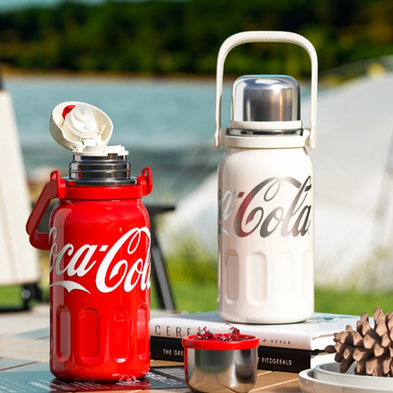 GERM/格米大容量保温杯茶水分离杯户外真空便捷家用保温杯不锈钢