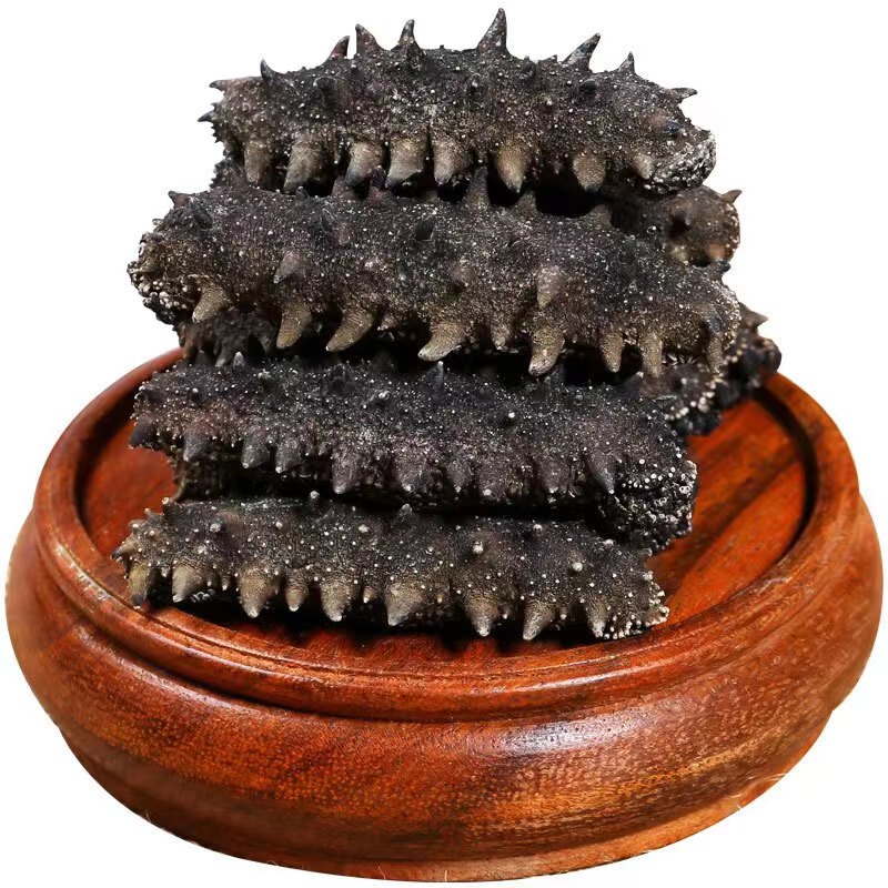 【高端推荐】大连国标参干海参高泡发1斤80头冲量价顺丰京东包邮