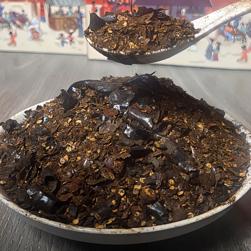 (灰炮)贵州柴火糊辣椒面蘸水煳辣椒正宗灰刨手搓又辣又香贵州特产