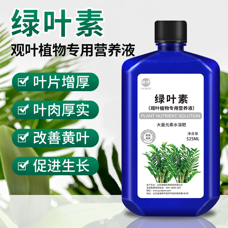 JUNDE/君德绿叶素植物专用微生物菌剂促花绿叶兰花发财茶花月季