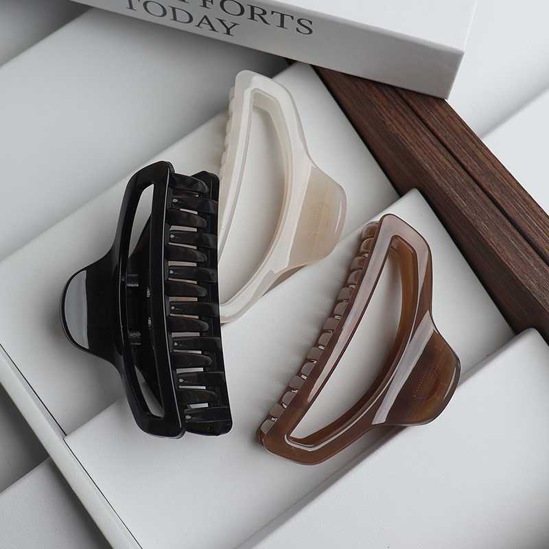 中号ins鲨鱼夹发夹女发卡后脑勺抓夹法式盘发抓发饰高级感