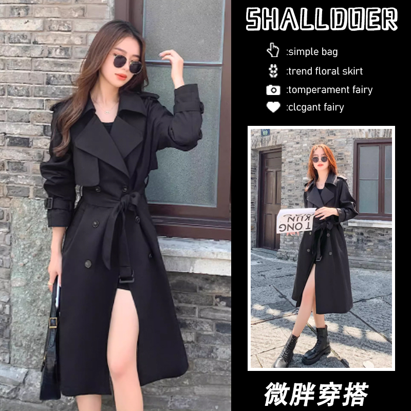 法式洋气爆款风衣女士2025春秋新款百搭时尚女装宽松显瘦减龄外套