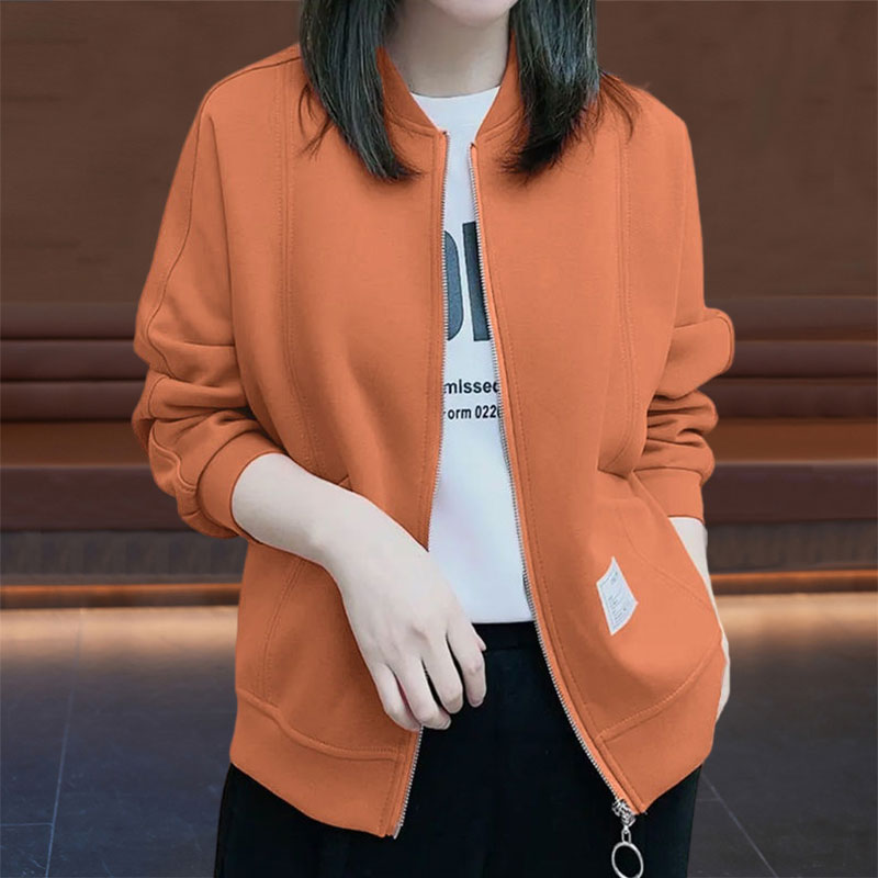 2025春秋新款休闲外套女款外穿百搭宽松大码显瘦女装洋气微胖上衣