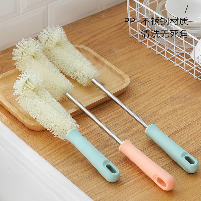 杯刷无死角刷杯子神器去茶渍多功能洗杯子的长柄硬毛刷子清洁去污