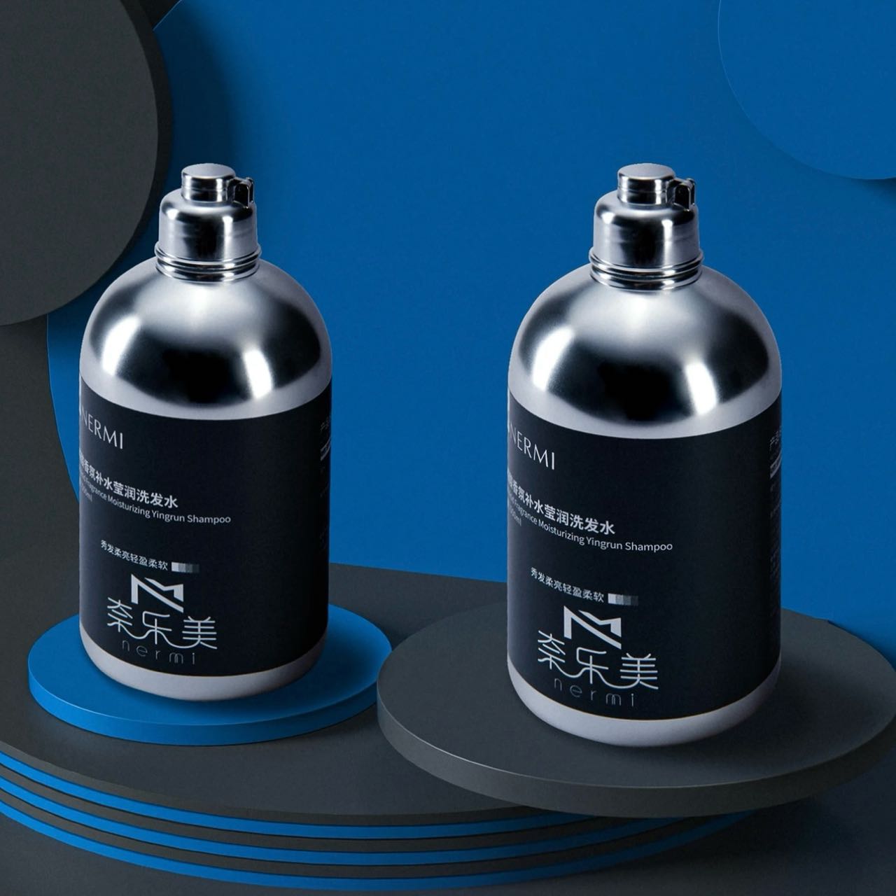nermi 奈乐美 洗发水美氨基酸滋润控油补水    洗发水+发膜