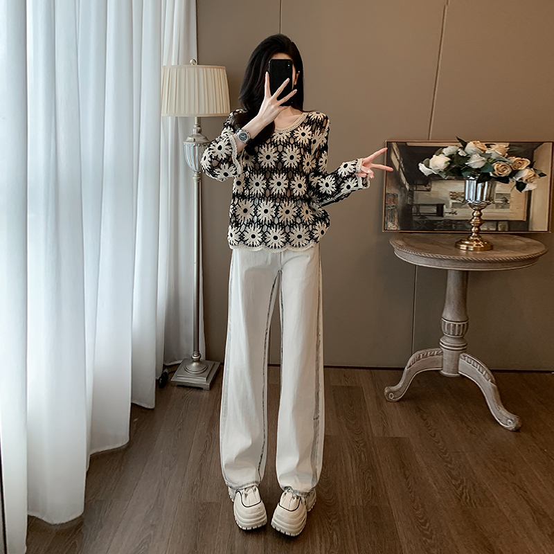 高级感时尚套装女入秋一整套洋气减龄宽松显瘦设计感高档两件套