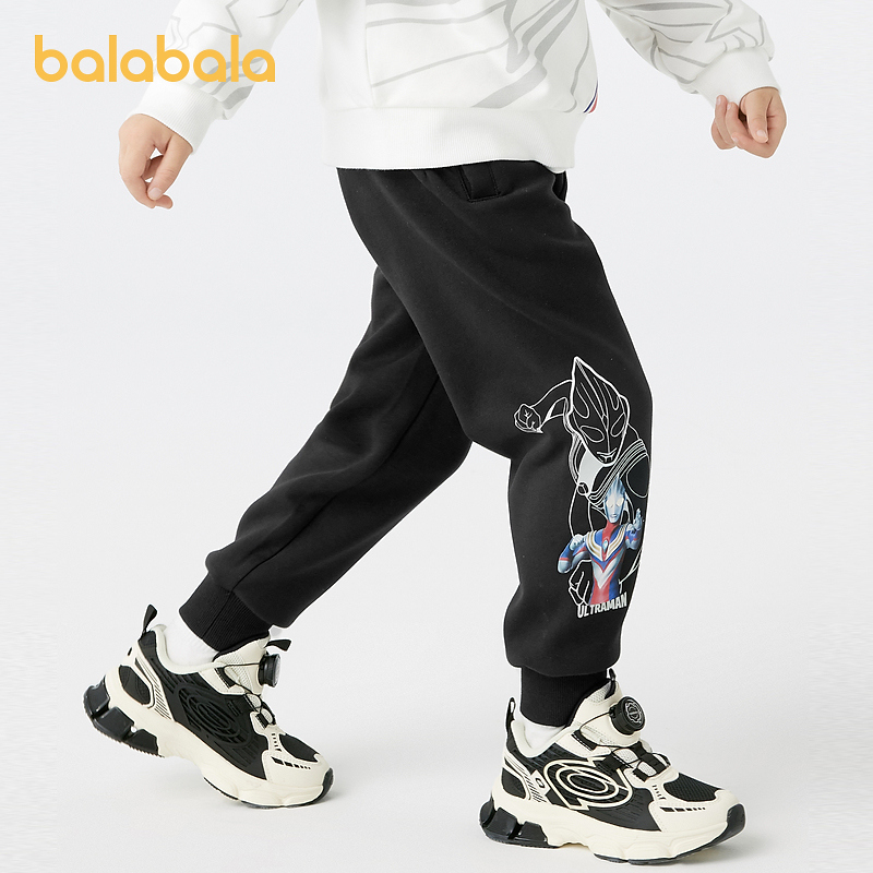 【奥特曼IP】巴拉巴拉童装男童长裤秋季束脚裤子休闲宽松裤舒适百搭