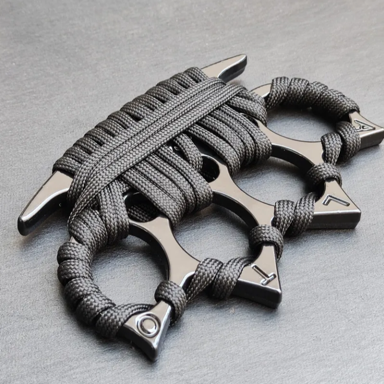 旅岑户外男士应急运动突围必备锌合金耐用随身携带指虎耐磨耐用