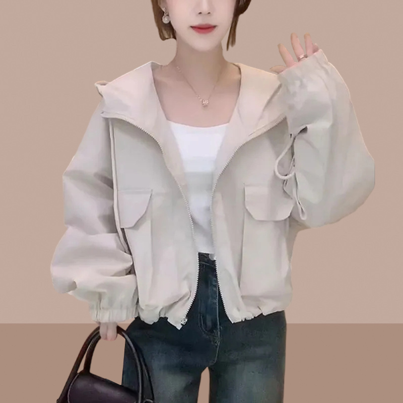 短款外套女时髦感爆款2025新款韩版宽松流行开衫派克服上档次女装