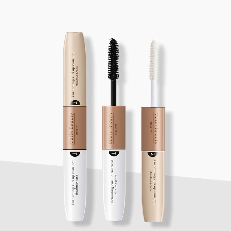 Marie Beauty魅炫纤长双头组合眼睫毛膏防水浓密不晕染卷翘新手