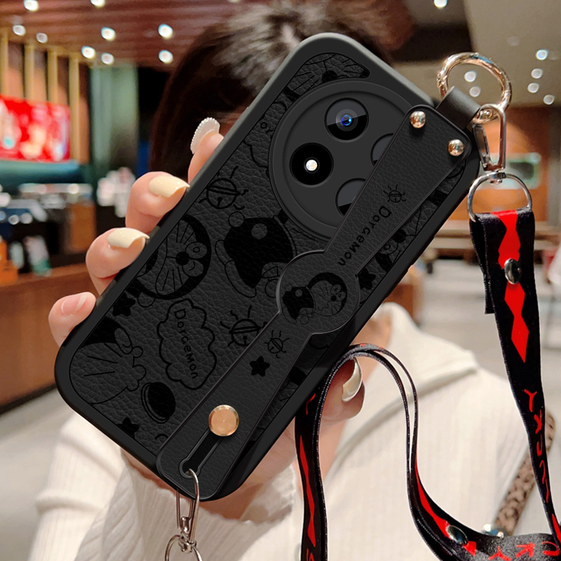 小米红米note14手机壳斜挎挂绳note14pro+腕带全包防摔保护套新款