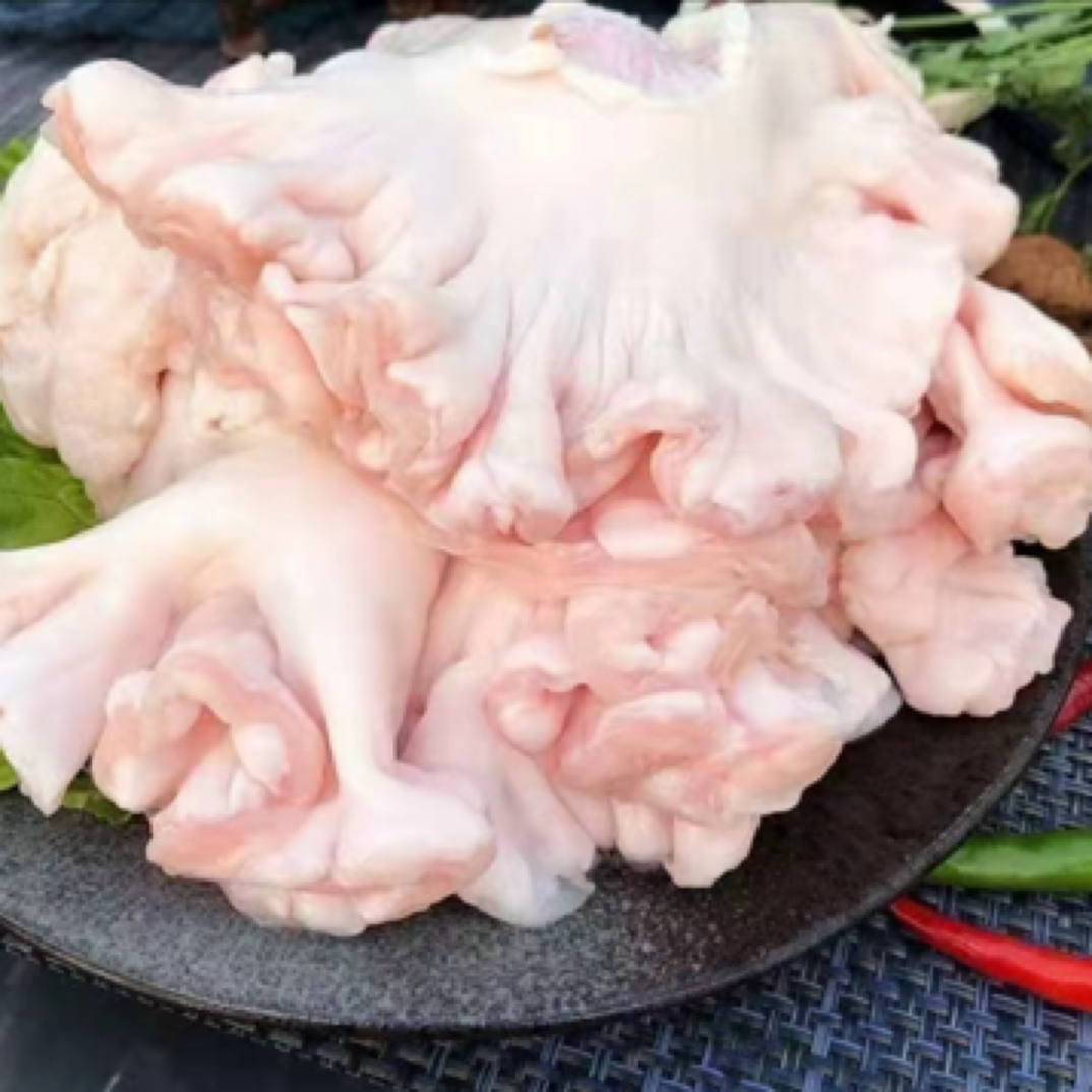 去淋巴鸡冠油-5斤包邮  去淋巴率是90%左右