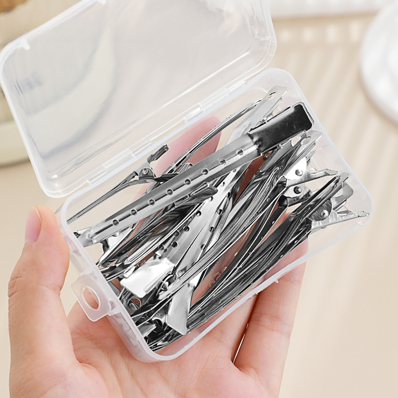 5个 发根头发蓬松发夹刘海鸭嘴定位夹化妆师定型夹子头饰