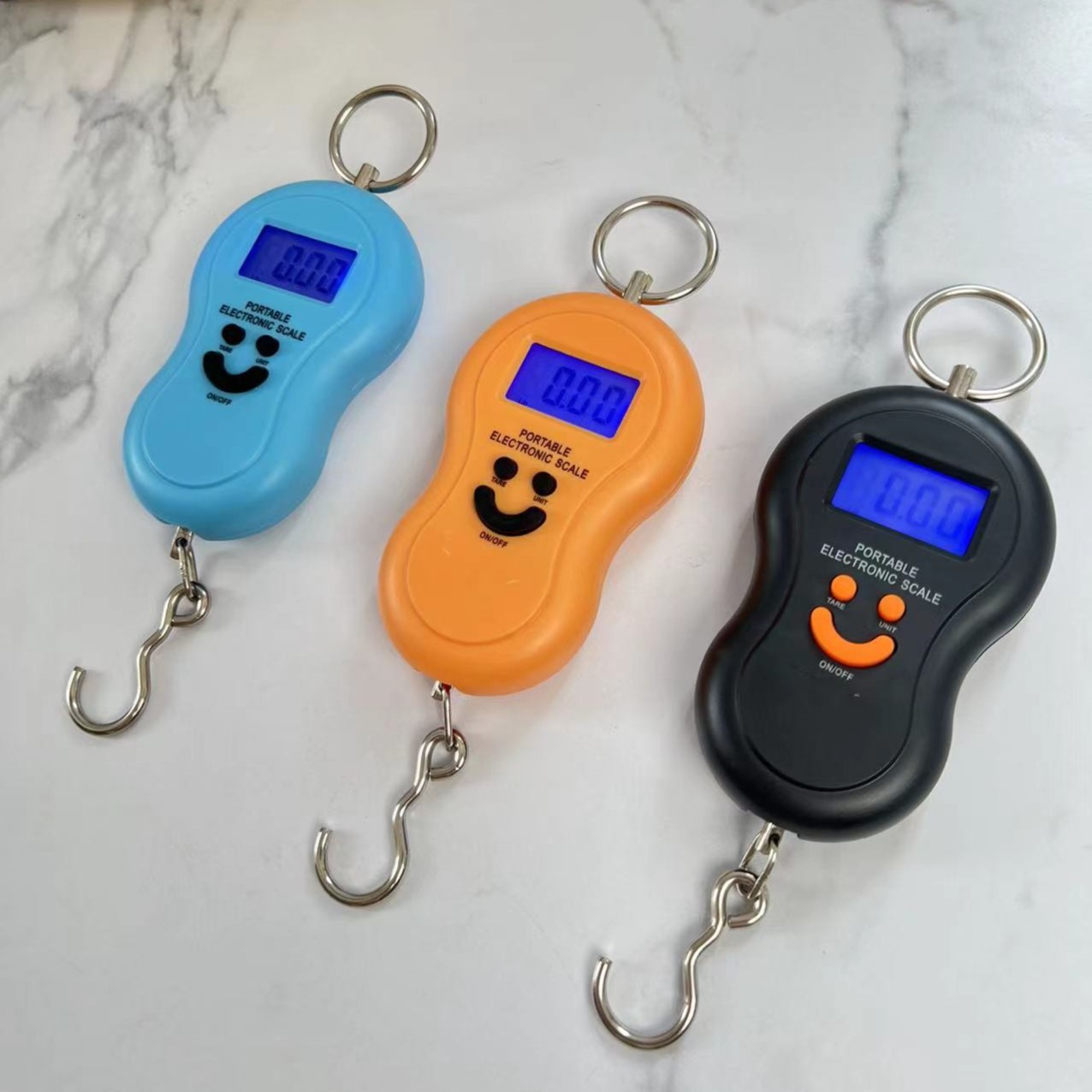 ZC手提秤 电池款挂钩式电子称 可以称100斤厨房家用小型称手提称