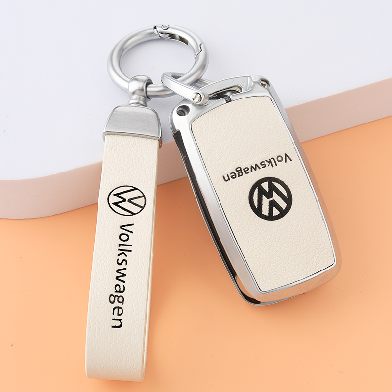 大众钥匙套速腾途岳探岳途观L朗逸plus宝来桑塔纳探歌锁匙包扣壳