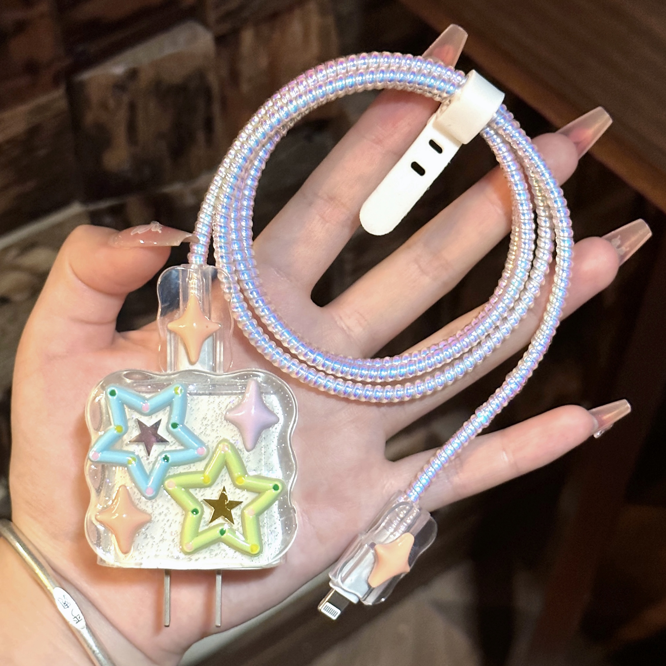 适用苹果15保护壳iPhone13promax数据线防折断ipad12快充头20w11