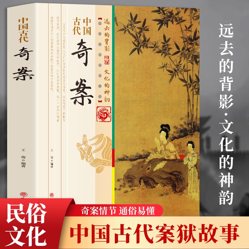 中国古代奇案 有趣的历史知识普及读物古代探案智慧传统文化