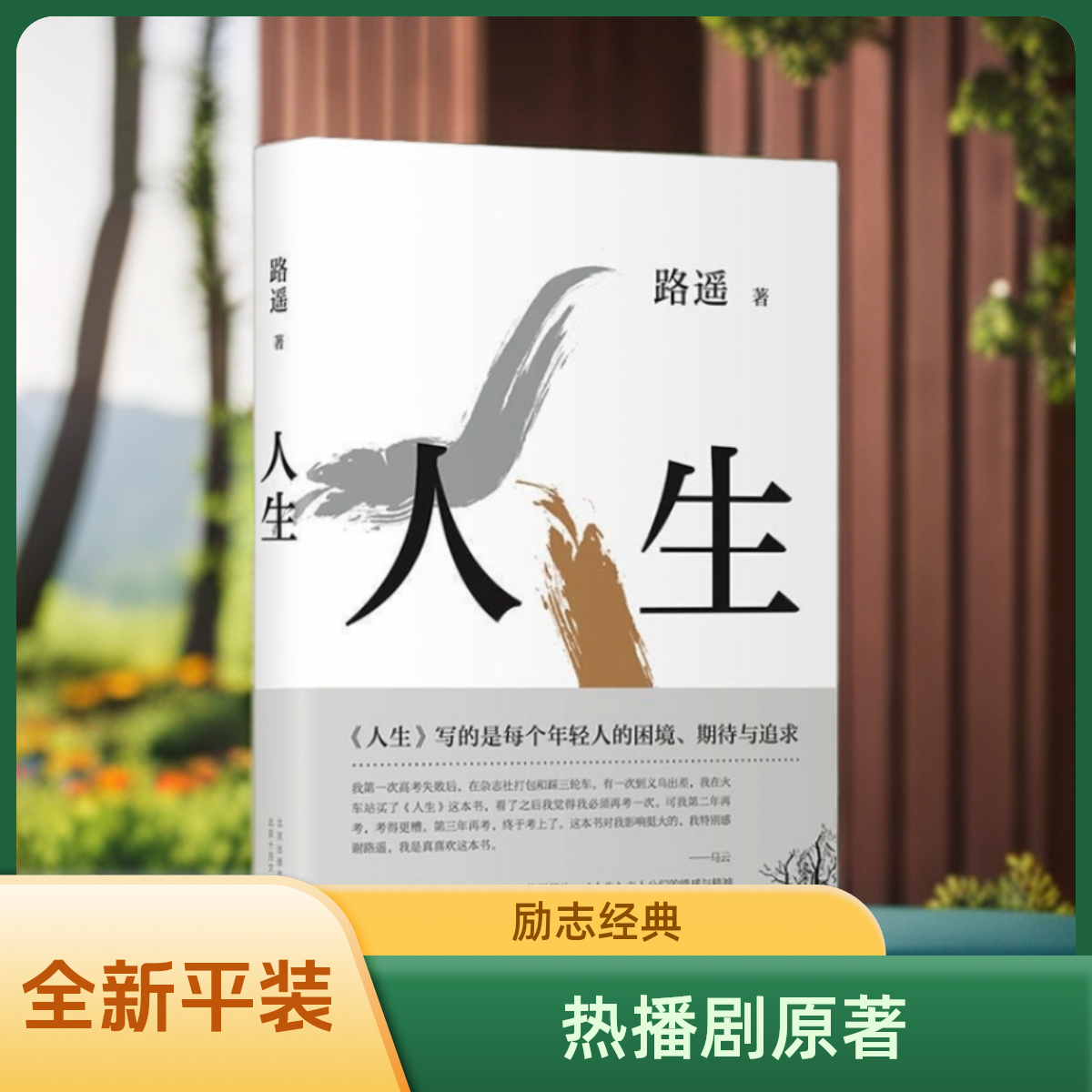 热播剧【人生之路】原著小说人生/路遥 影响千万青年的励志经典书