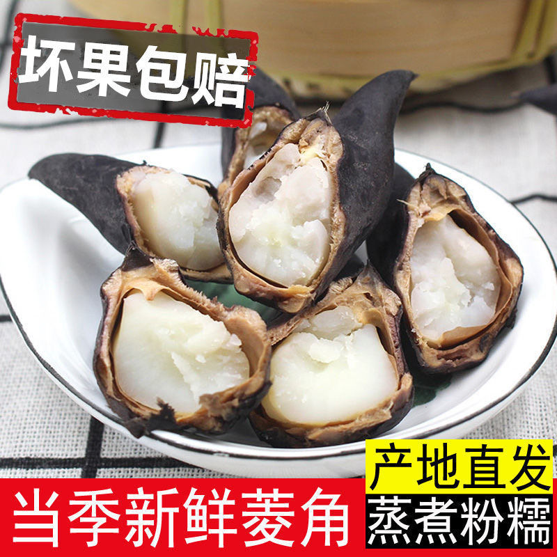 洪湖菱角新鲜老菱角湖北农家土特产粉糯生菱角凌角农家新鲜蔬菜