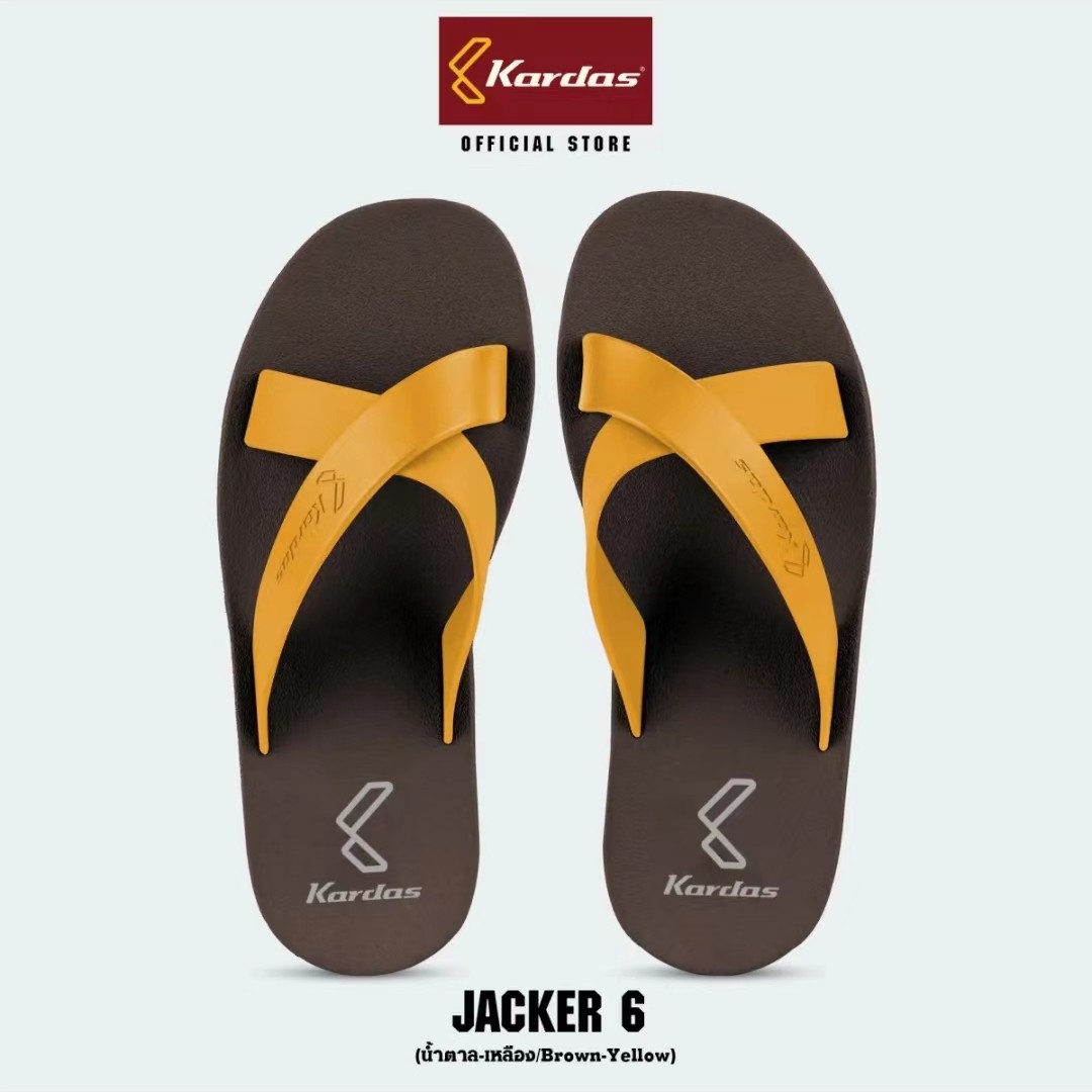 泰国进口KARDAS橡胶拖鞋男女交叉带一字防水凉拖休闲夏季户外