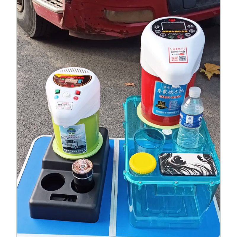 货车车载饮水机24v烧水壶圆柱形智能热水器加热保温烧水器烧水壶