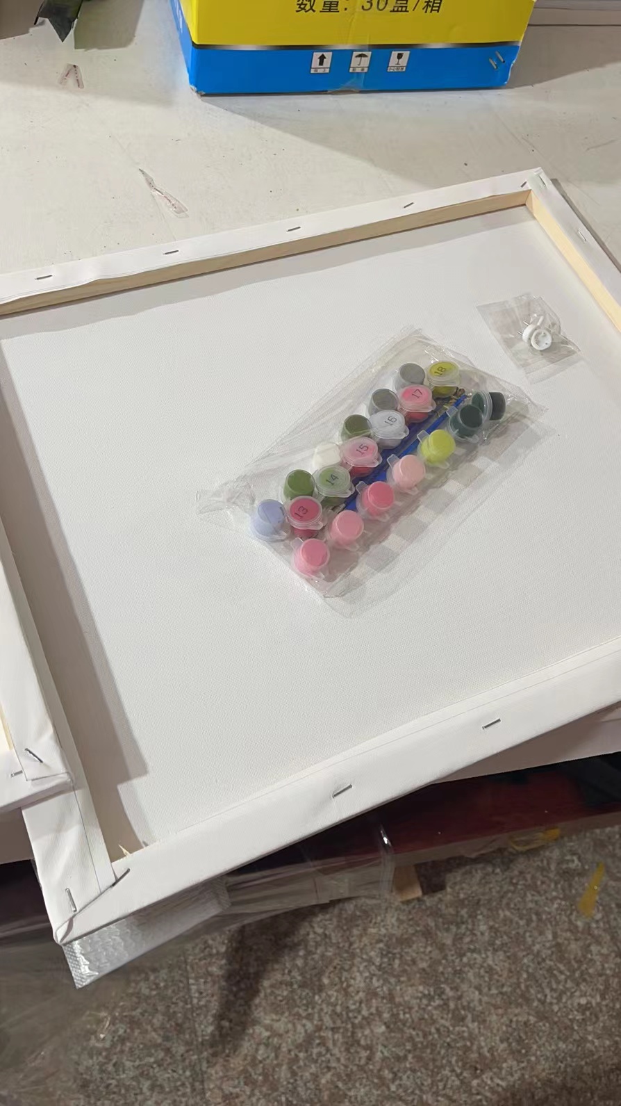 全新大尺寸60*75数字油画diy手绘涂色diy手工丙烯颜料解压装饰画