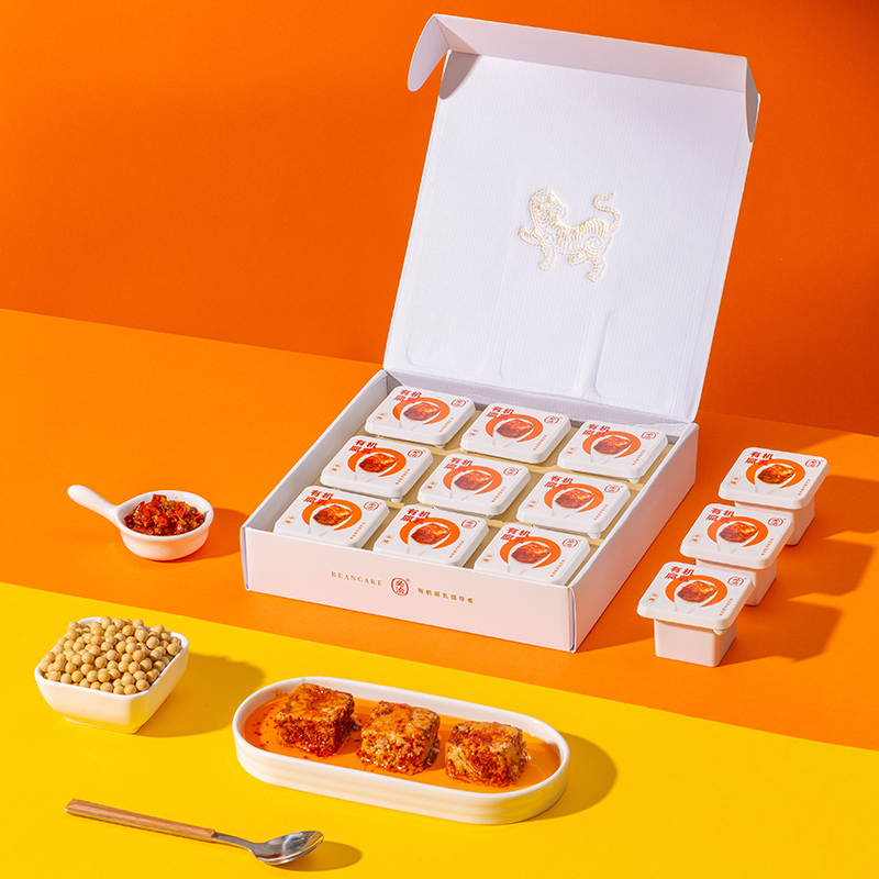BEANCAKE/必洽有机豆腐乳湖南特产香辣开胃下饭菜茶油腐乳家庭装