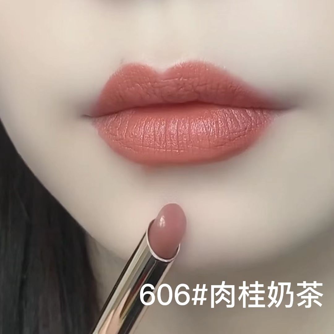 口红30-40岁素颜显白肉桂奶茶色口红不沾杯不掉色哑光洗不掉持久